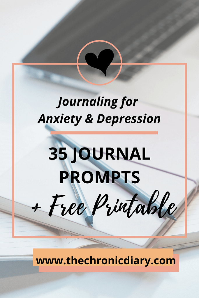 Journaling for Anxiety and Depression - 35 Journal Prompts